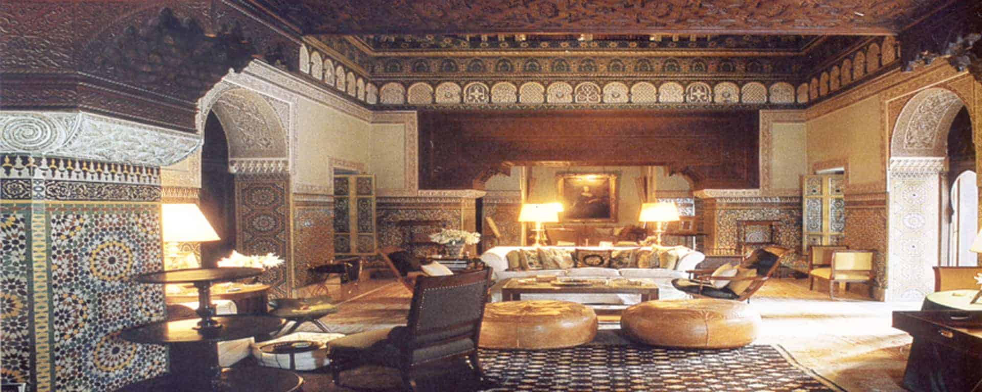 Moroccan Interior Design Style Expert Service & Moroccan Islamic Art Furniture Sale by INDOOR Architecture London UK